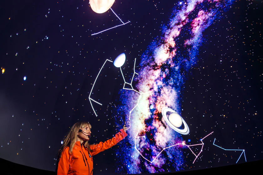 Planes para hacer en Donosti con niños - Planetarium