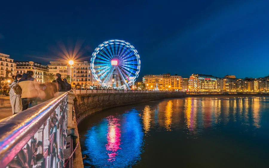 Noria Mercado Navidad San Sebastián