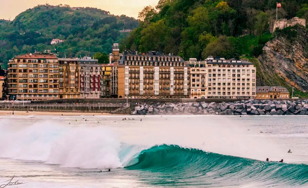 Zurriola Beach - San Sebastian