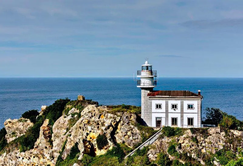 San Sebastian what to see - San Anton Lighthouse in Getaria