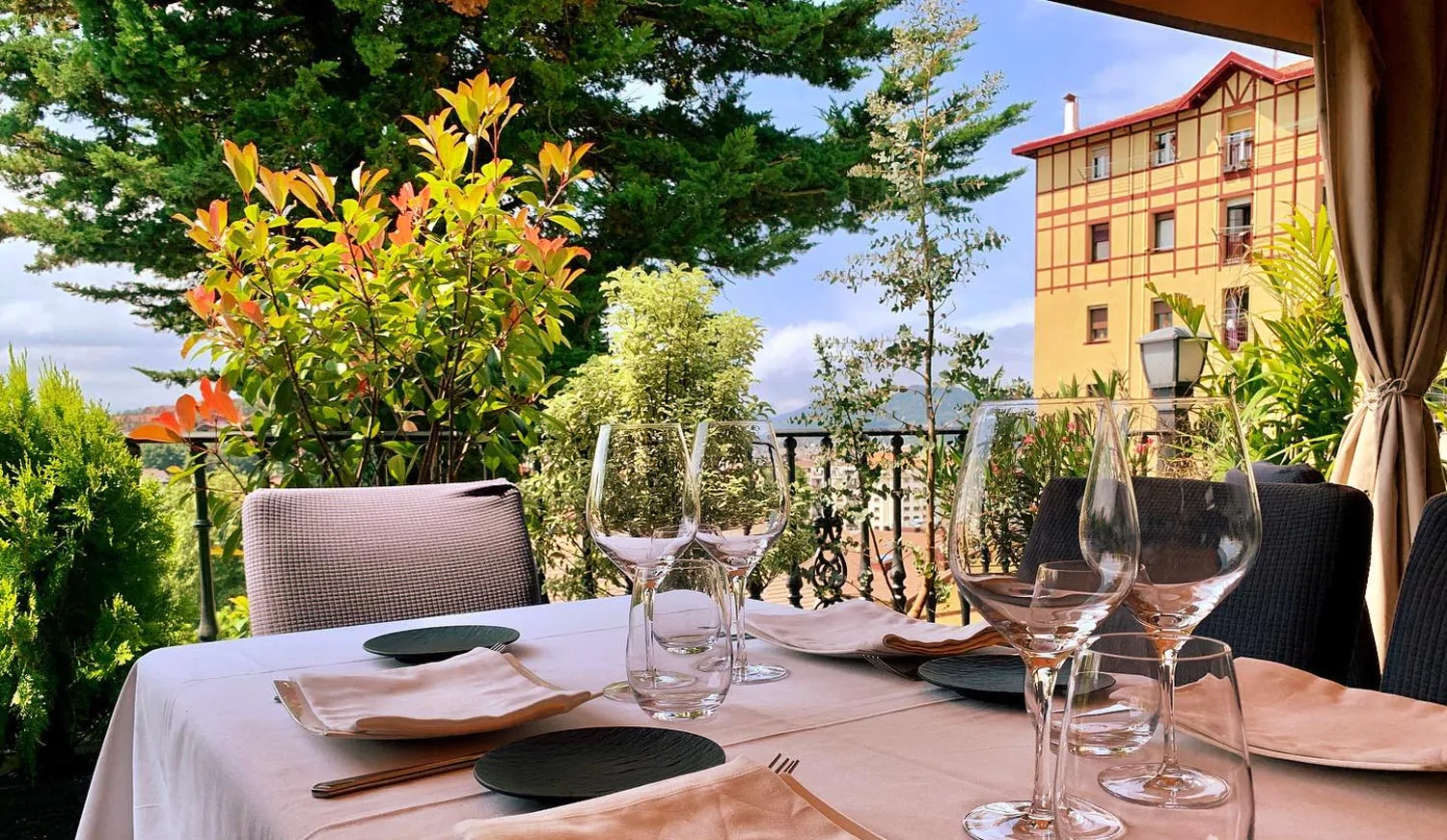 Restaurantes con terraza en Donostia - Zelai Txiki