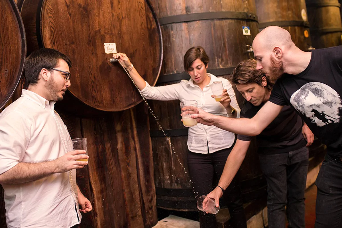 Sidrería en San Sebastián - Sagardotegia