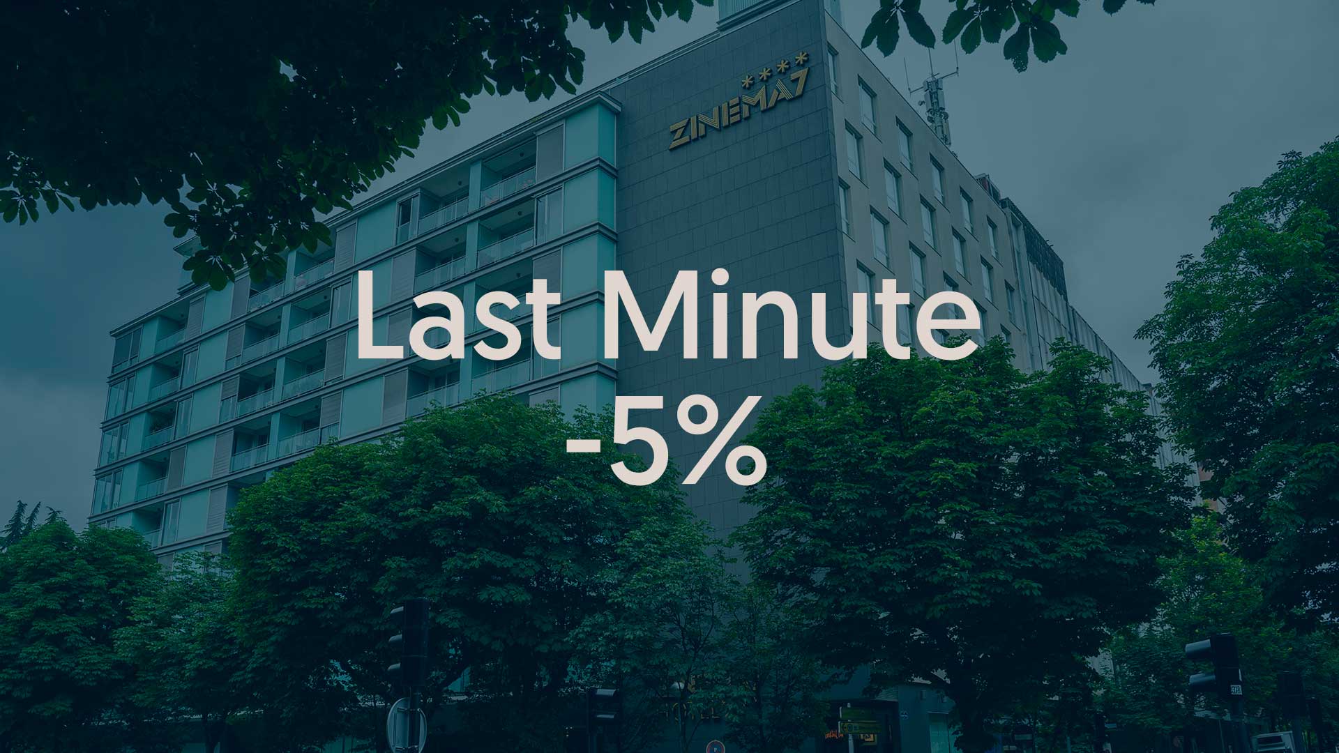 Offre Last Minute -5 % !